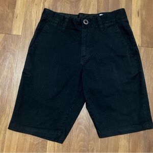 Volcom Black Shorts Size 28